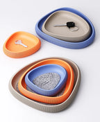 Asymmetric Tray Set