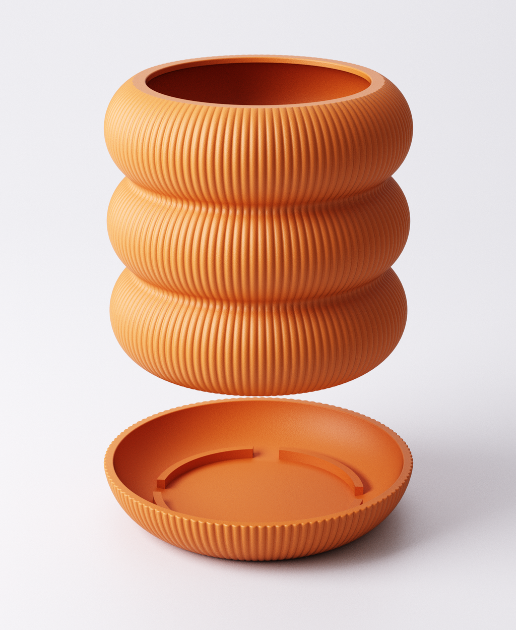 Bubble Planter with Drip Tray