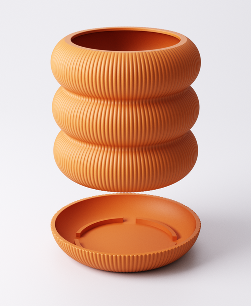 Bubble Planter with Drip Tray