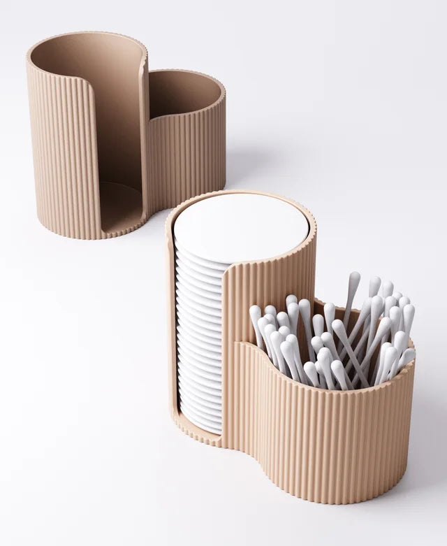 Cotton Swab + Pad Holder