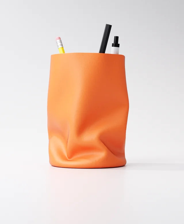 Crumpled Pen Holder