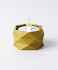 Geometric Tealight Holder - Candle not included