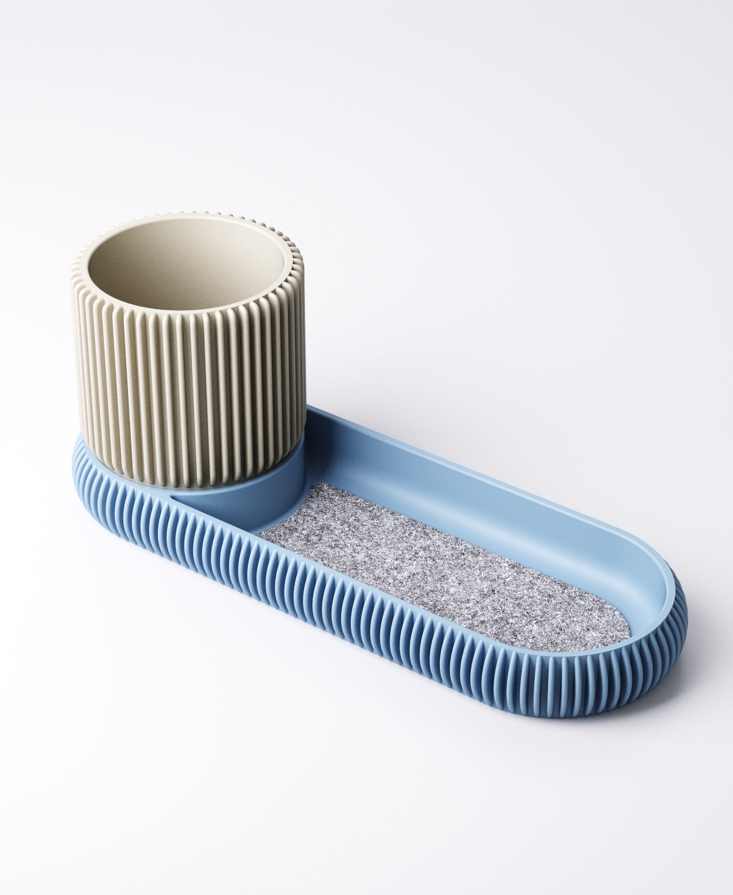 Pen Holder + Glasses Tray