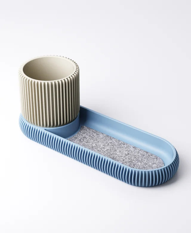 Pen Holder + Glasses Tray