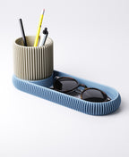 Pen Holder + Glasses Tray