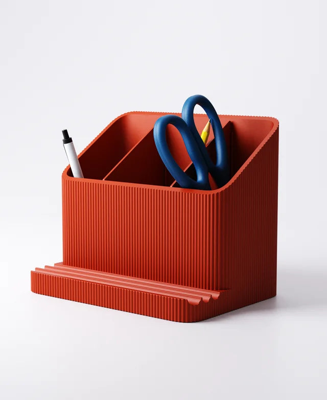 Phone Holder + Desk Organiser Wide Version