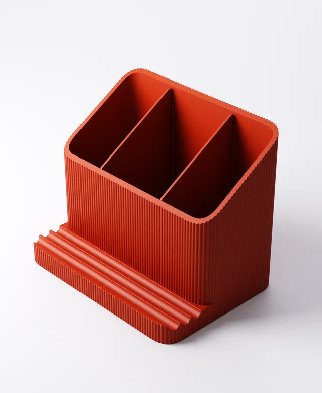 Phone Holder + Desk Organiser Wide Version