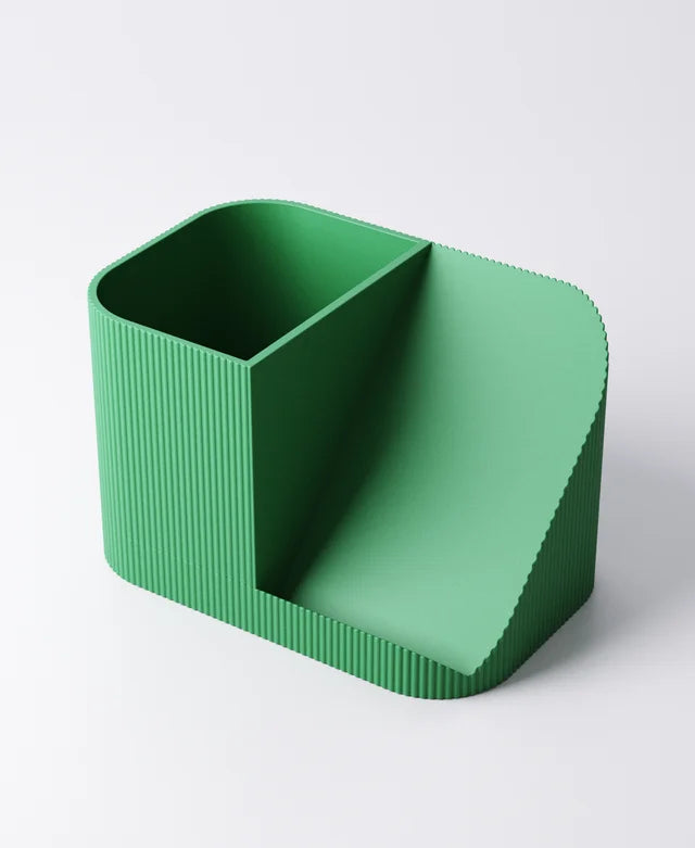 Phone Holder + Planter with Drip Tray