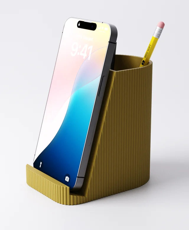 Phone Stand + Pen Holder