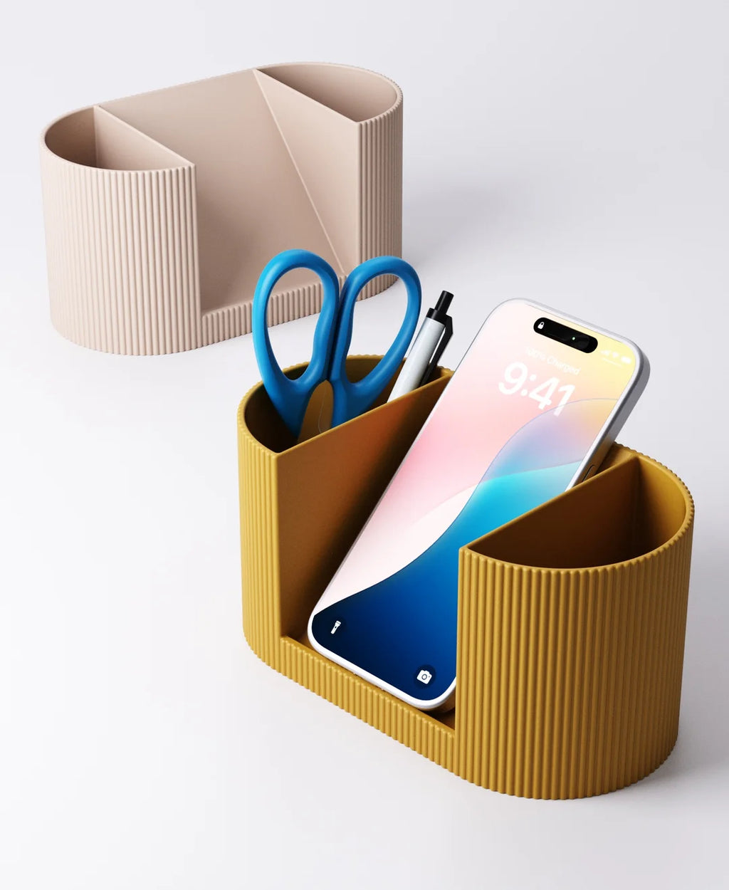 Phone Holder + Desk Organiser Type 10