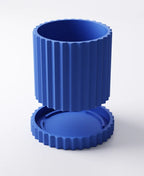 Pleated Planter with Drip Tray
