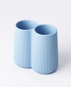 Ridged Double Tealight Holder