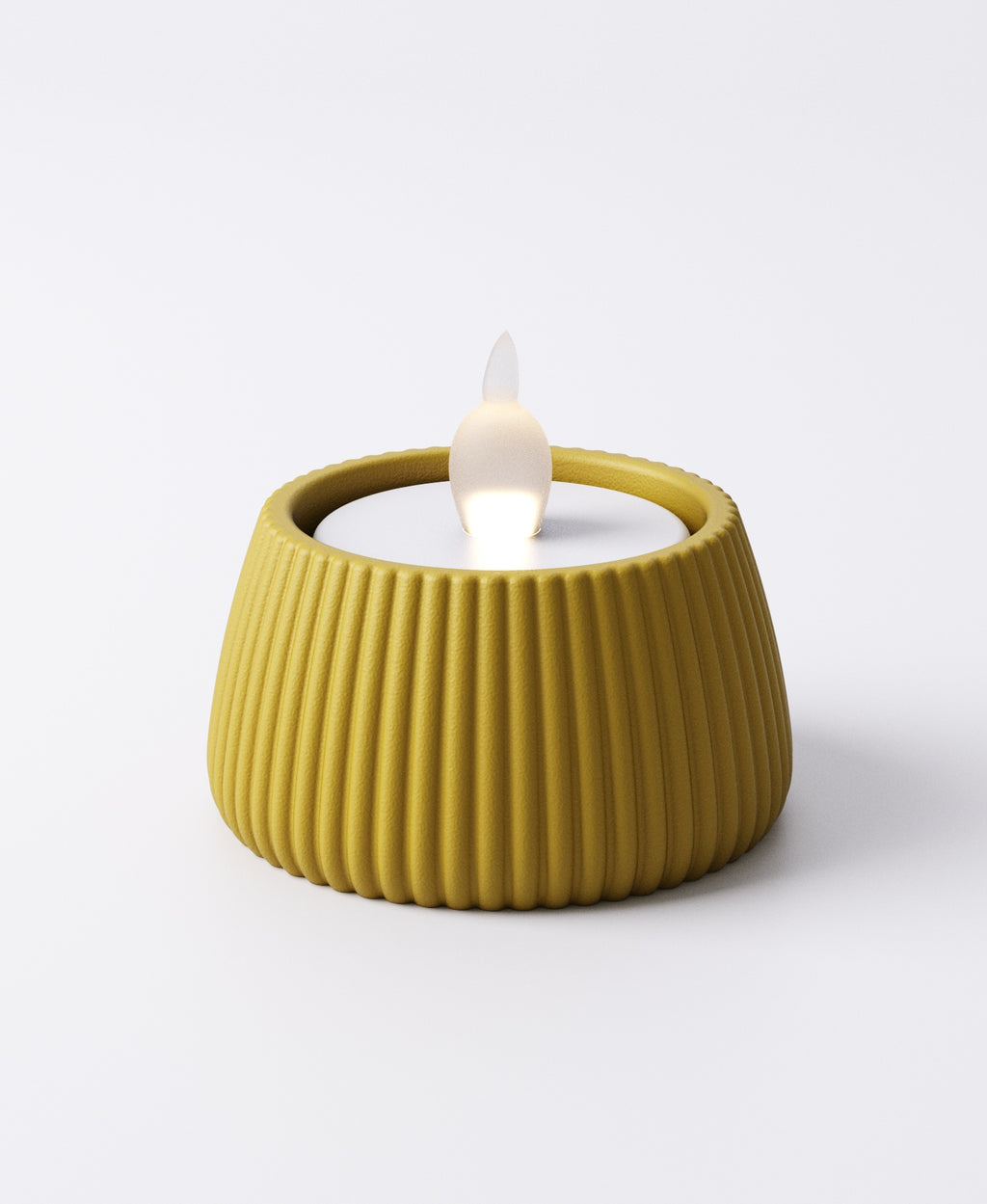 Ridged Tealight Holder