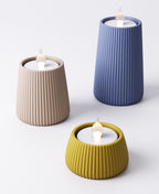 Ridged Tealight Holder