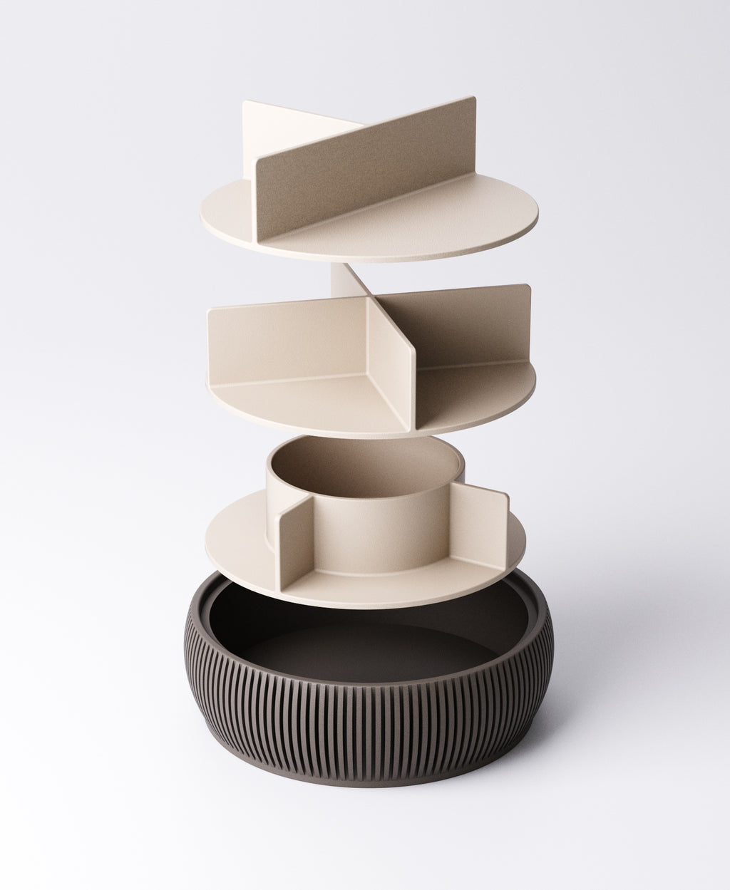 Round Stackable Organiser Type 2