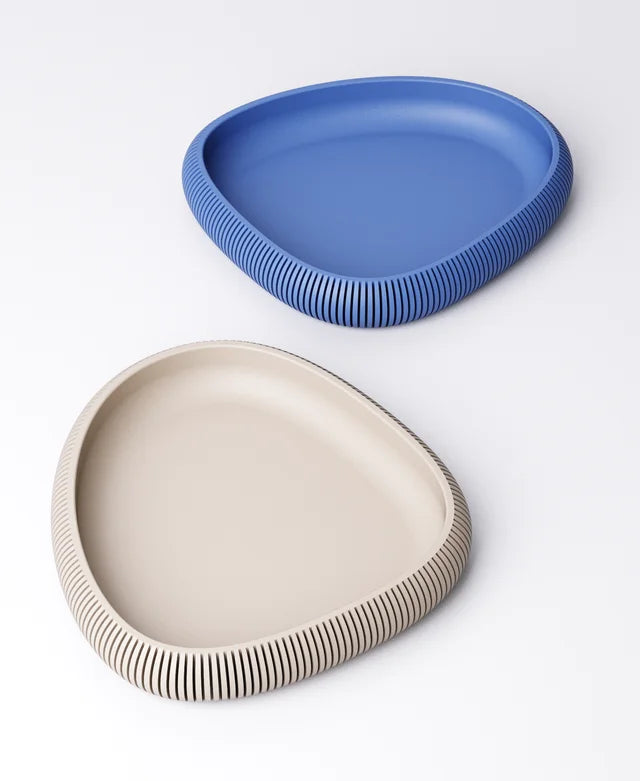 Asymmetric Tray