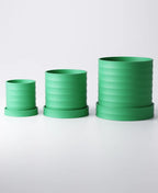 Scalloped Planter with Drip Tray Type 2