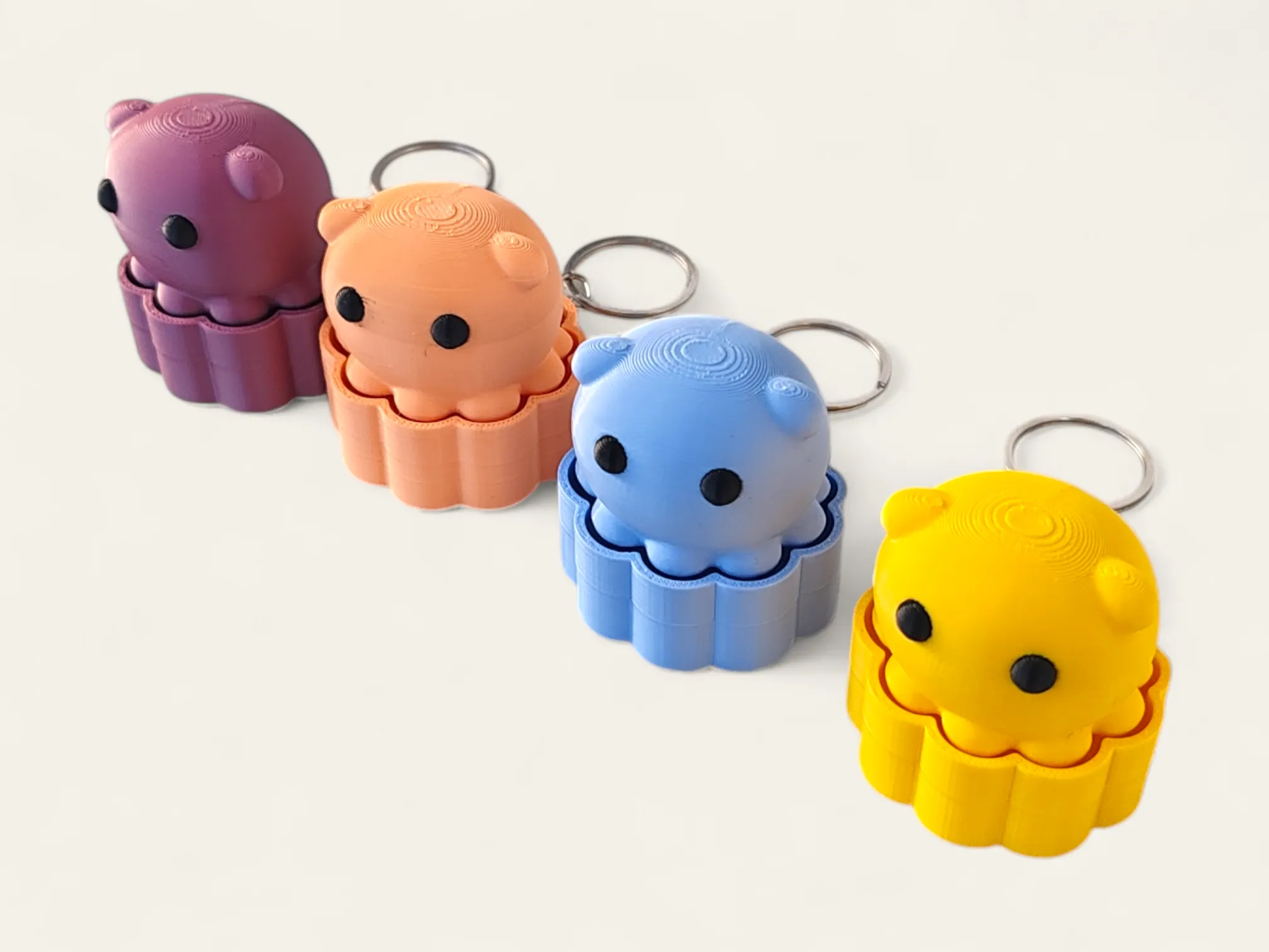 Cute Octopus Clicker - Colorful Options