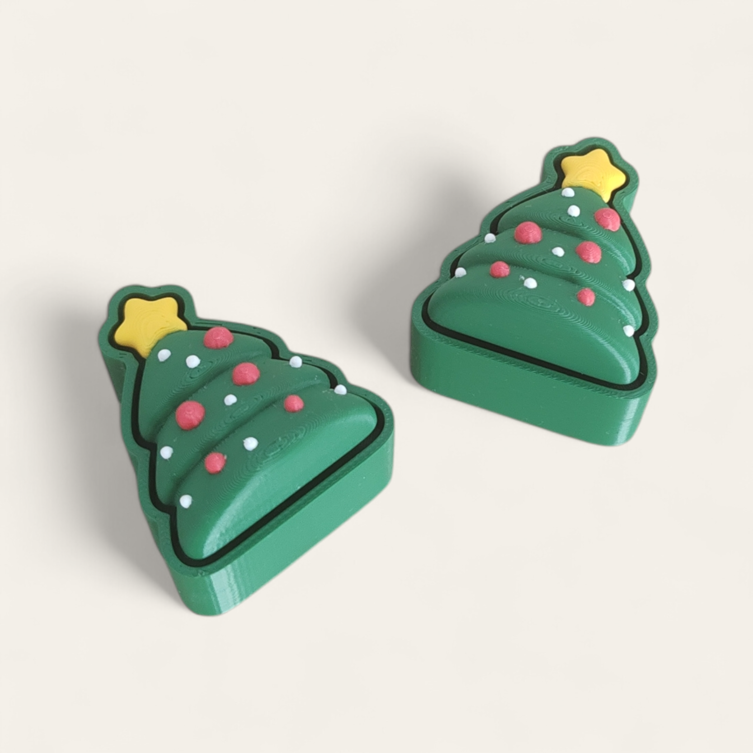 Christmas Tree Clicker - Cute, Clay Style
