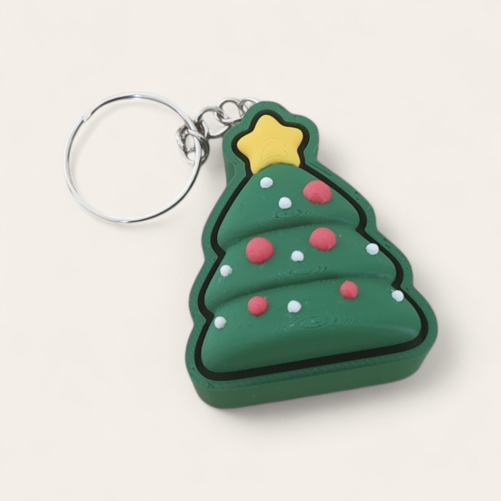 Christmas Tree Clicker - Cute, Clay Style