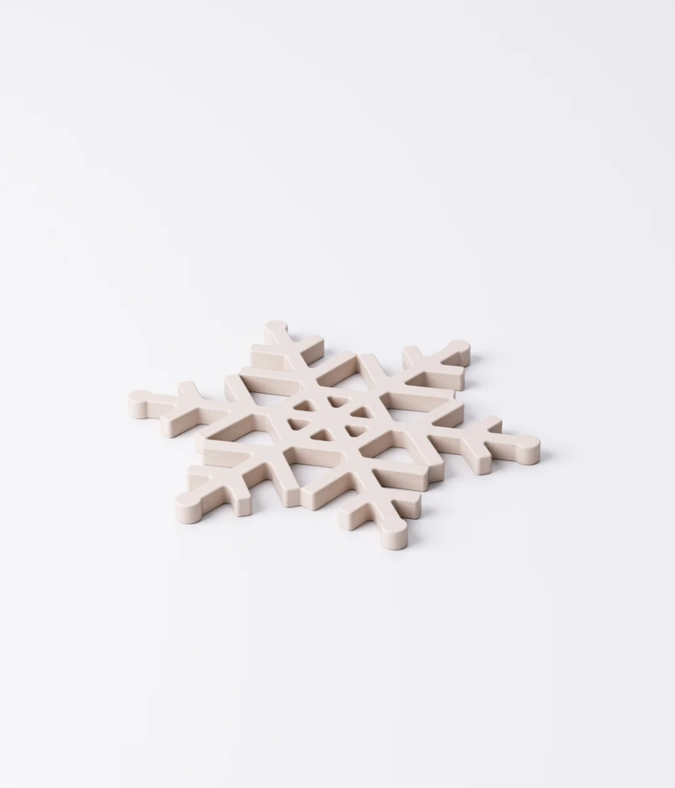 Snowflake Coaster Set - Set of 4