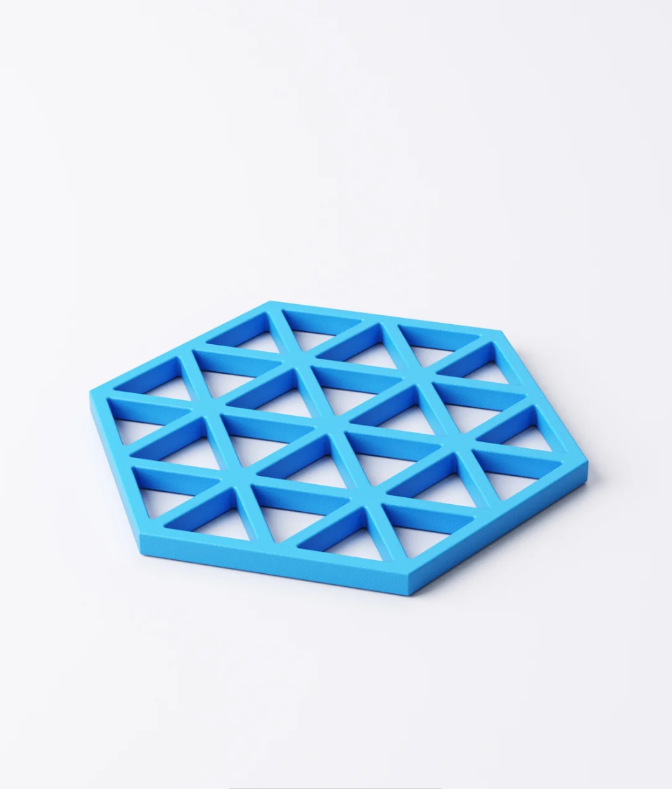 Geometric Coasters - Three Variants - Set of 4