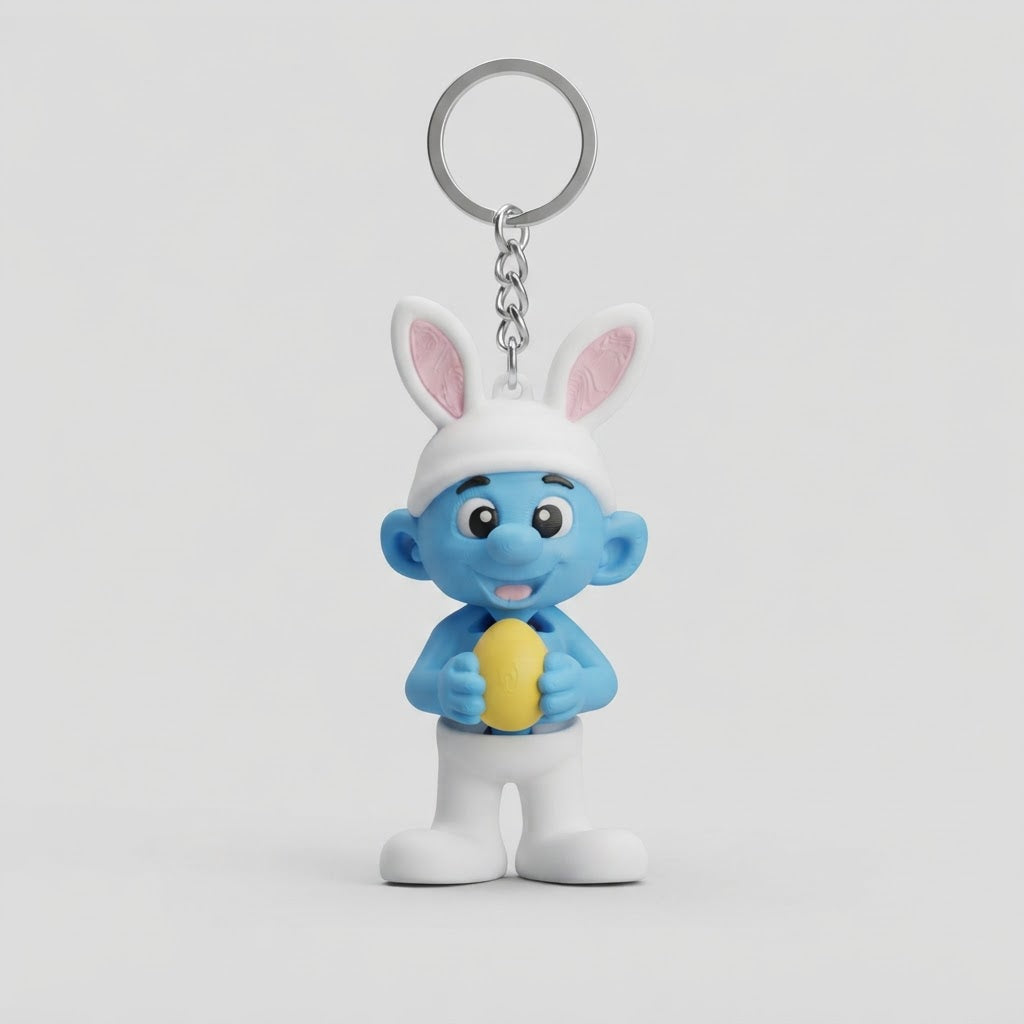 Easter Smurf (Mini flexi)