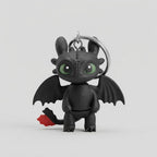 Toothless & Light fury (Mini flexi)