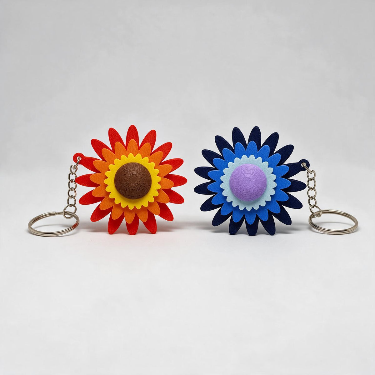 Rotating Daisy Charm